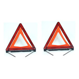 2 Triángulos De Seguridad Doble Reflejante Gebra Original