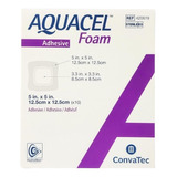 Curativo Aquacel Foam Adesivo 12,5 X 12,5 Cm Caixa C/10 Unds