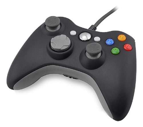 Control Genérico Compatible Con Xbox 360 Alámbrico Negro