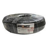 Cable Uso Rudo 3x14 Voltmex 100 Metros Color Negro