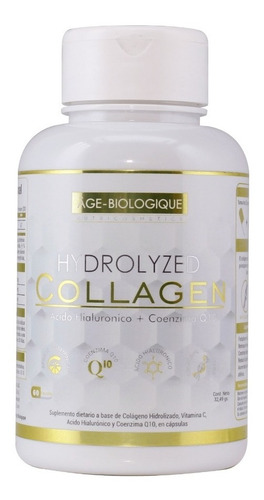 Colageno X 60 Caps Age Biologique Hydrolyzed Collagen