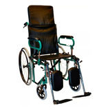 Silla De Ruedas Reclinable Plegable Desmontable Apoya Cabeza