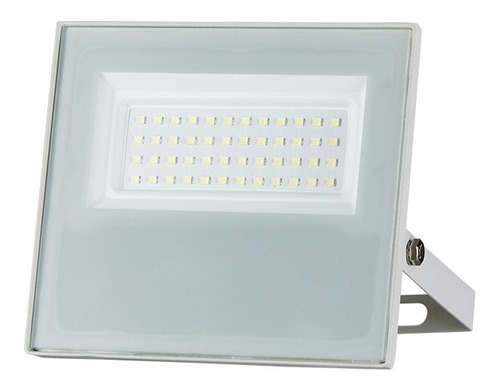 Refletor Slim Holofote Luz Verde Jardim Ip65 30w Taschibra