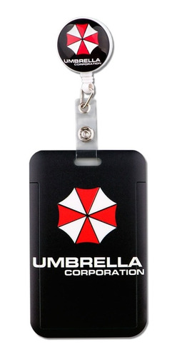 Porta Carnet Y Yoyo Resident Evil Umbrella Credencial