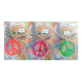 Collar Colgante Simbolo Paz Hippie X 1 Cod 2681 Cotillon 