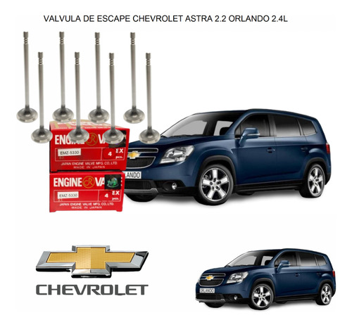 Valvula De Escape Chevrolet Astra 2.2 Orlando 2.4l Foto 2