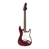 Guitarra Electrica Kansas Eg-p15 Diapason Rosewood Wine Red