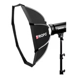 Softbox Octabox Bowens Triopo K65cm C/ Grid + Difusor