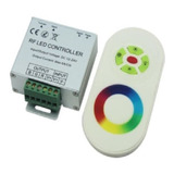 Controladora Rgb Con Control Remoto  Touch  Rf 216w 12-24v