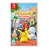 Videojuego Nintendo Swtich Detective Pikachu Returns