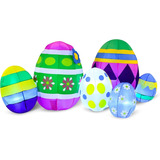 Huevo De Pascua Inflable Dia Conejo Easter Decorar Jardin Jo