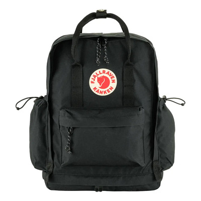 Mochila Fjallraven Kanken Outlong Negro Liso | Envío gratis