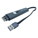 Cabo Usb Carregador Samsung V8 Micro Usb P/ J5 J7 J7 Prime -20 Cm