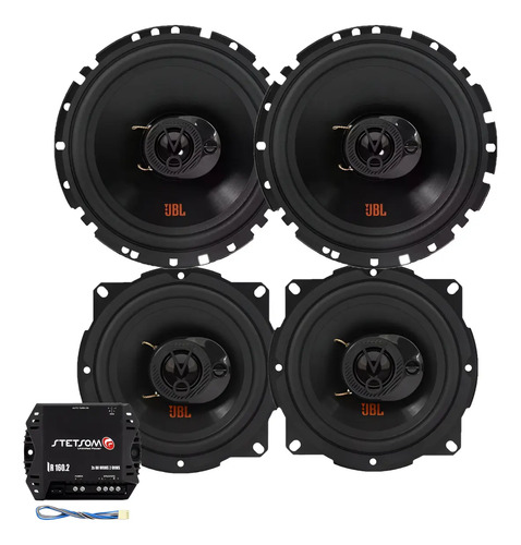 Jogo Auto Falante 200w Jbl Top + Amplificador Stetsom 160w | Parcelamento sem juros