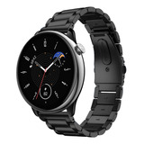 Correa D Eslabones De Acero Inoxidable Para Amazfit Gtr Mini