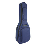 Capa De Violão Clássico Acolchoada Azul Modelo Luxo Bag 