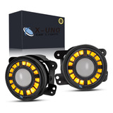 4 Pulgadas Faros Niebla Lupas Led Drl/direccionales Jeep Jk