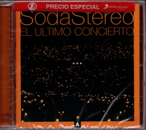 Cd Sodastereo El Ultimo Concierto--nuevo Importado