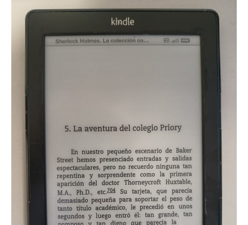 E-reader Kindle 4 Gen 2gb Negro Con Pantalla De 6  167ppp