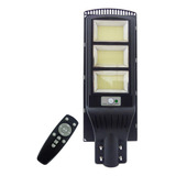 Foco Para Poste Solar De 450 Watt 900 Led + Control Remoto