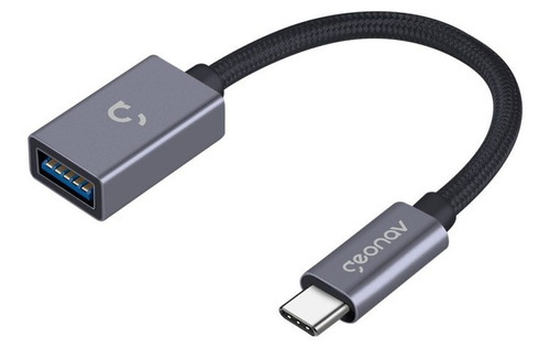 Cabo Adaptador Geonav Otg Tipo-c (macho) P/ Usb 3.1 (fêmea)