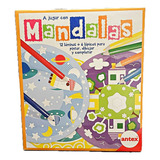 Mandalas Antex Colorear Pintar Dibujar Juego Niños Aprender