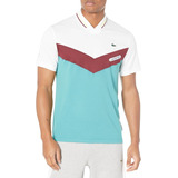 Camisa Lacoste Diseño Tenis Caballero Bloques Mod  Dh1099-51