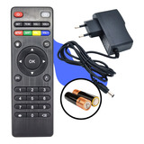 Controle Para Aparelho Tv Box + Fonte 5v 2a