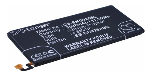 Bateria Pila Galaxy S6 Edge Plus Sm-g9287 Sm-g928a Sm-g928t.