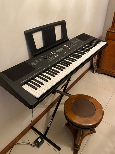 Teclado Yamaha Psr-ew310 + Butaca + Pie Soporte Tijera+atril