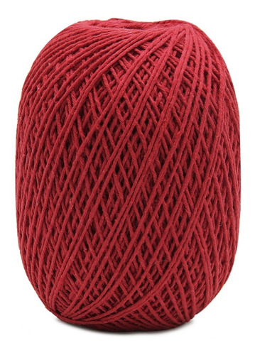 Barbante Colorido Premium Fial N.06 300g 322mts Crochê Cor 79- Vermelho