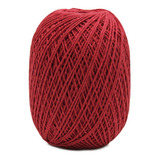 Barbante Colorido Premium Fial N.06 300g 322mts Crochê Cor 79- Vermelho