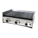 Parrilla A Gas Acero Inoxidable Tst Corbelli Cfp90 - Envio Sin Cargo