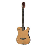 Guitarra Electroacustica James Neligan Tipo Godin Maciza Eq Color Natural