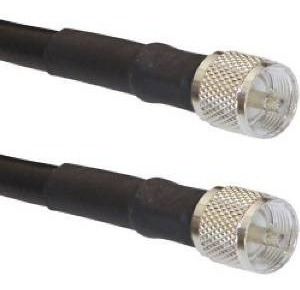 50 Ft Jamón / Cb Radio Antena Coaxial Lmr-400 Times Microwav