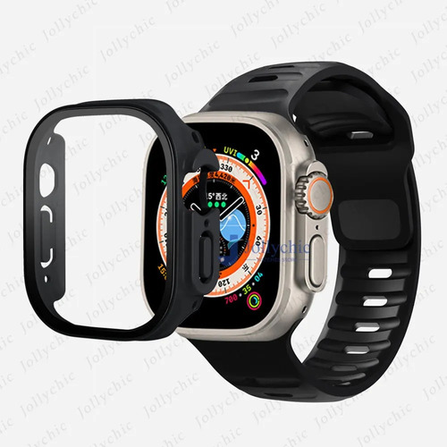 Correa Deportiva De Silicona Y Funda Para Apple Watch  Corre