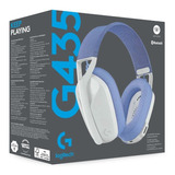 Audifono Gamer Logitech G435 Bluetooth Lightspeed Blanco