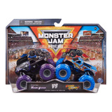 Monster Jam Mohawk Warrior Vs. Stone Crusher Escala 1:64