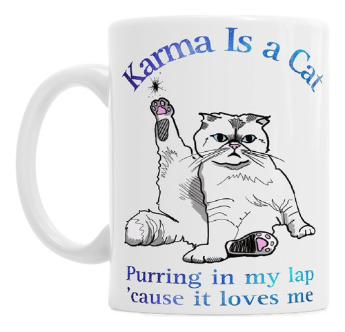 Taza De Cerámica Karma Is S Cat Taylor Swift