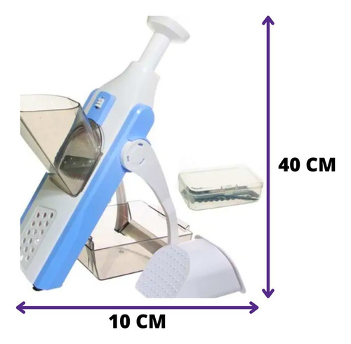 Cortador Rebanador De Verdura Picador Mandolina Uso Seguro