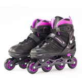 Patins Roller Semi Profissional Ajustavel Abec 7 Megacompras