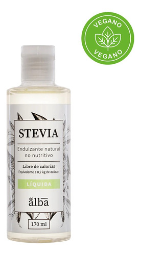 Del Alba - 170 Ml Stevia Líquida Apicola Del Alba (170ml)