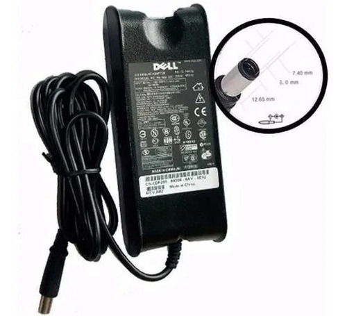 Cargador De-ll Latitude E4300 19.5v 3.34a 7.4*5.0mm