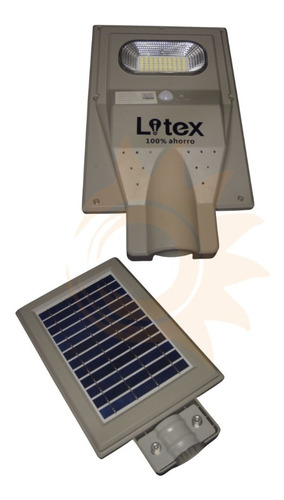 Luminaria Led Solar Exterior Lx1020 20w Litex