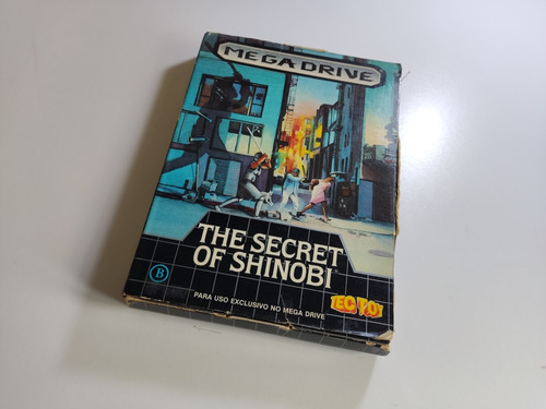 The Secret Of Shinobi Tec Toy Na Caixa Mega Drive