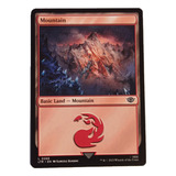 Carta Magic Lord Of The Rings Mountain Land Mtg