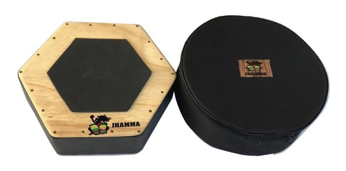 Caixa Cajon + Bag Bolsa Sob Medida Jhamma Percussões