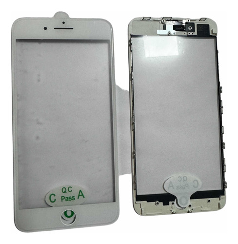 Tela Vidro Frontal Para iPhone 8 Plus (vidro + Oca + Aro)