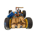 Kit Chasis Robot Carrito 4x4 Mdf Arduino