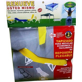 Repuesto Tapizado Reposera Plegable Tipo Cama 6 Pos Reposol